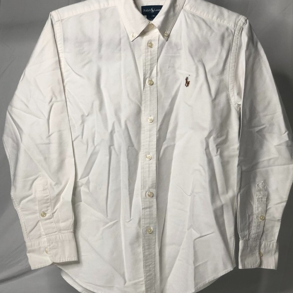 Polo White Button Up Dress Shirt